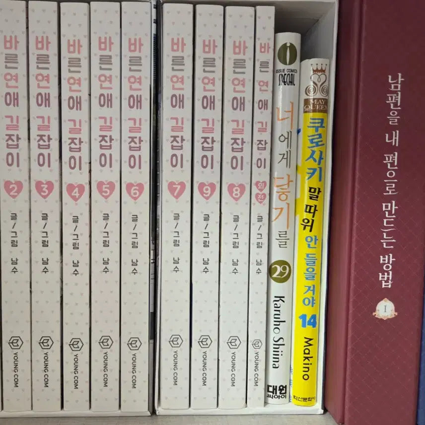 [BUNJANG] Barun Yeonae Giljabi Set Volumes 1-8 + Extra Volume / 바른연애 길잡이 세트 단행본 1-8권 ,외전.일괄.