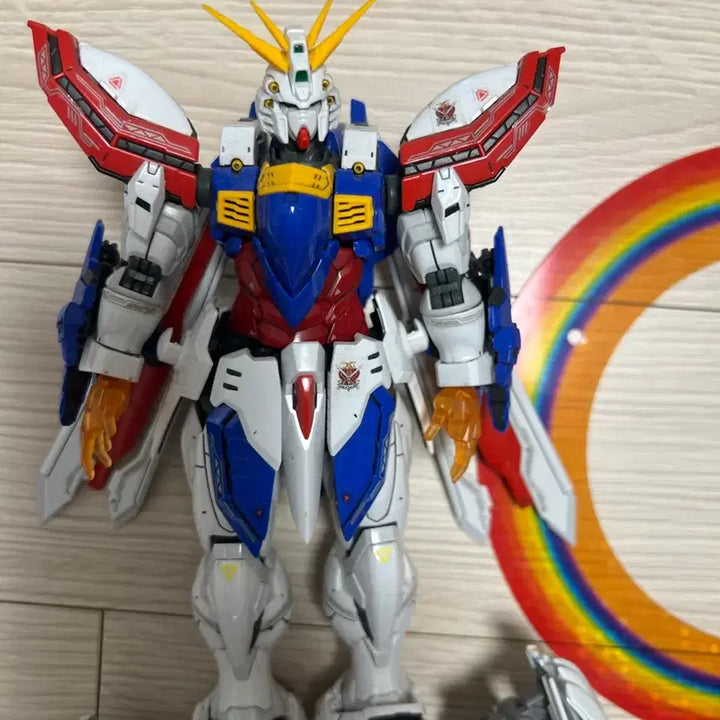 [BUNJANG] HI-RESOLUTION God Gundam + Wing Zero (Assembled) - Bundle Set / 가조립 하이레졸루션 갓건담 + 윙제로 일괄 판매합니다