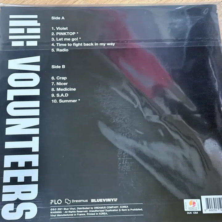 [BUNJANG] Yerin Baek The Volunteers LP / 백예린 더발룬티어스 정규1집 LP The Volunteers