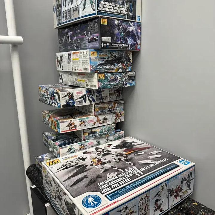 [BUNJANG] HG BR 2nd Generation Mobile Suits &amp; Gundam Base Limited Edition Set / HGBR 2기 기체들 및 건베한정 합본 판매