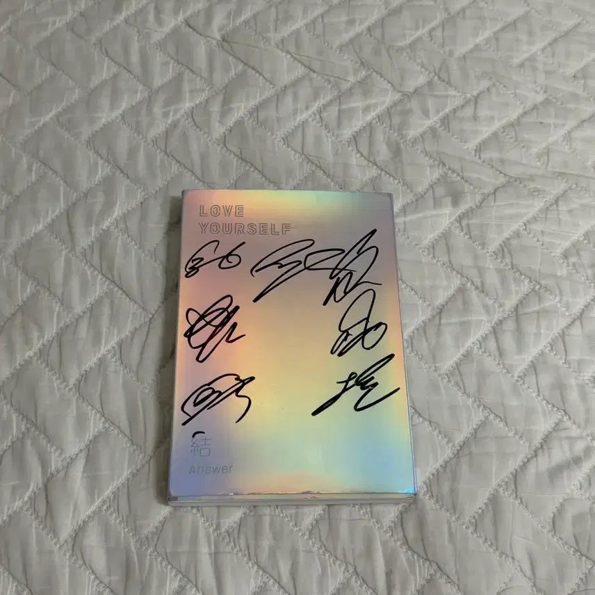 [BUNJANG] BTS LOVE YOURSELF Answer Album Autographed / 방탄소년단 LOVE YOURSELF Answer 앨범 친필싸인