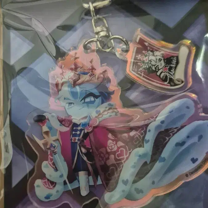 [BUNJANG] Cookie Run Kingdom Shadow Milk Cookie Acrylic Keyring / 쿠킹덤 쉐도우밀크쿠키 아크릴 키링
