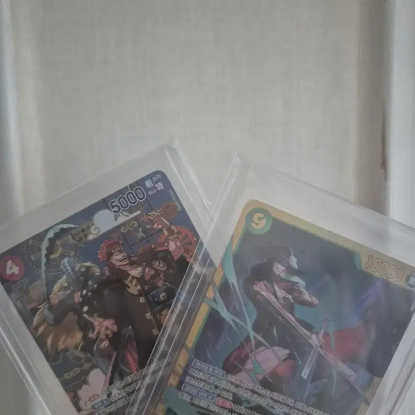 [BUNJANG] One Piece Card Set: Kid Killer SP &amp; Mihawk SEC / 14탄 윈피스 카드 키드 킬러 SP / 미호크 SEC  일괄 판매