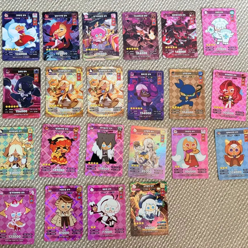 [BUNJANG] Cookie Run Kingdom Card Bundle Set (39 Cards) / 쿠키런 킹덤 카드 일괄 판매합니다! (전체 39장)