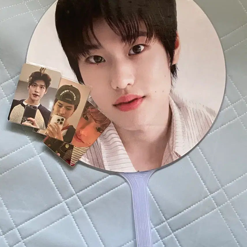 [BUNJANG] RIIZE Sohee Official Goods Uchiwa Photocard Bundle Set / 라이즈 소희 공굿 우치와 포카 일괄