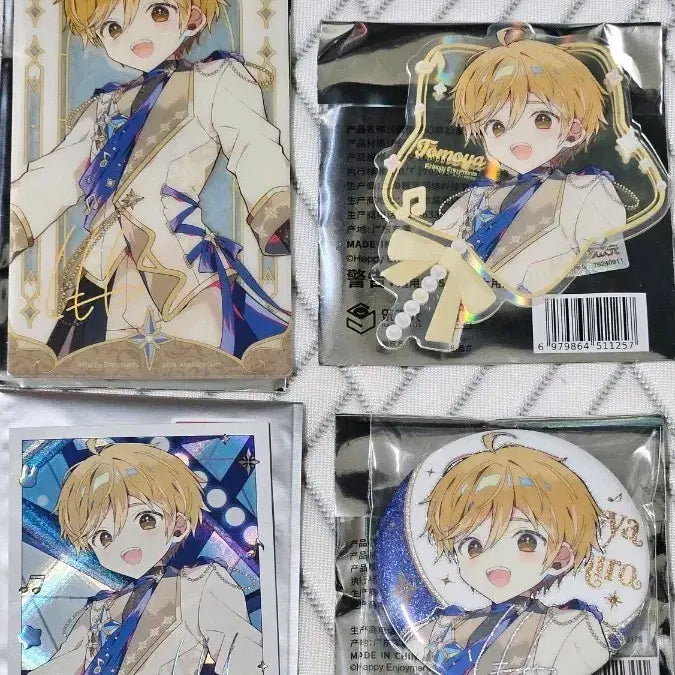[BUNJANG] Ensemble Stars Tomoya Polaroid, Clear Cards, and Can Badge Set / 앙상블스타즈 모펀 용산 팝업 토모야 폴라 클카 캔뱃지 일괄 판매