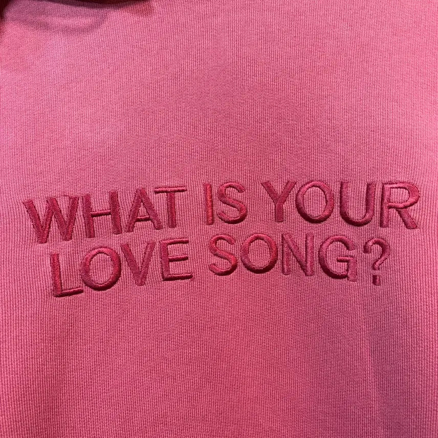 [BUNJANG] BTS Bangtan Sonyeondan What is your love song? Hoodie / [S] BTS 방탄소년단 What is your love song? 후드