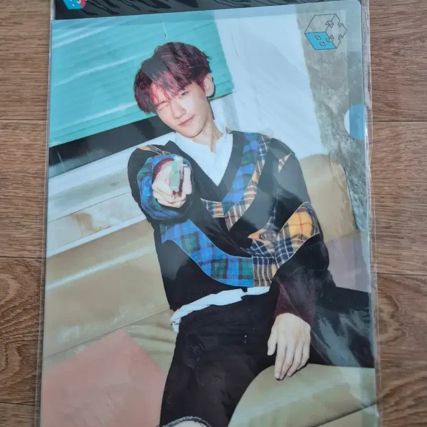 [BUNJANG] EXO-CBX Baekhyun Transparent Photo File &amp; EXO Advertisement / 엑소 CBX 백현 투명 포토 파일&amp;엑소 광고