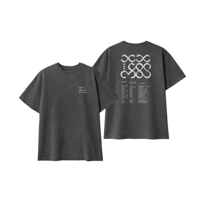 [BUNJANG] BIGBANG XX: COSMOS World Tour 2023-2027 T-Shirt XL / 빅뱅 2023-2027 월드투어 XX : COSMOS 반팔 티셔츠
