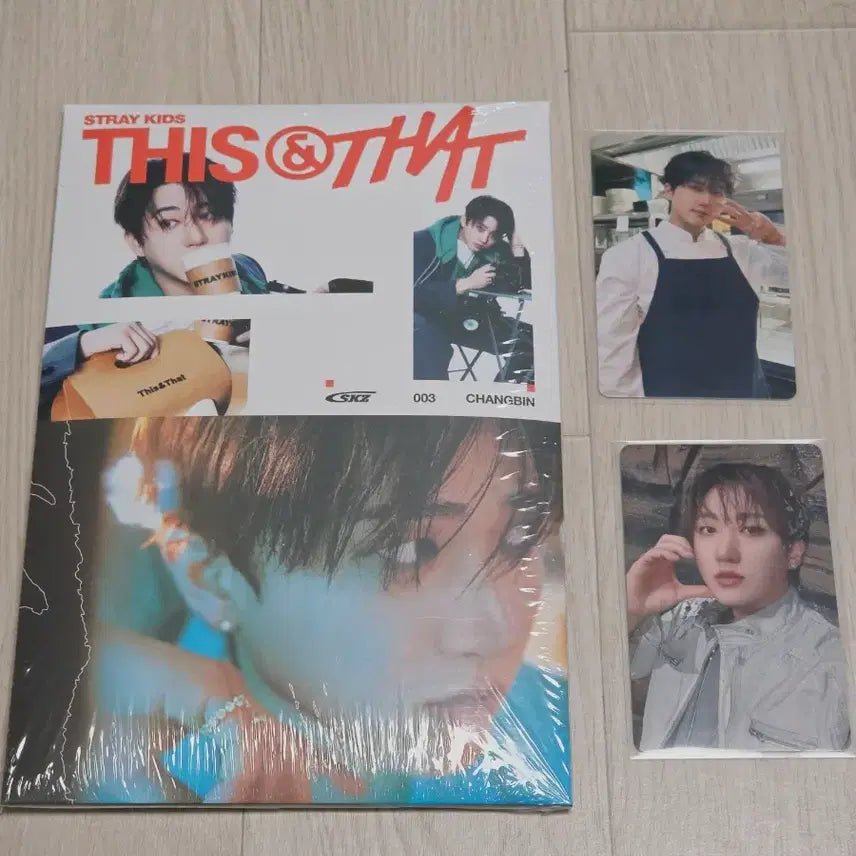 [BUNJANG] Stray Kids THIS&amp;THAT HMV Lucky Draw Changbin Photocard Bundle Set / 스트레이키즈 디스앤댓 HMV 특전 럭드 창빈 포카 일괄