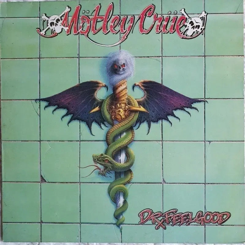 [BUNJANG] Motley Crue Dr. Feelgood LP / MOTLEY CRUE - DR.FEELGOOD LP(직배발매앨범)