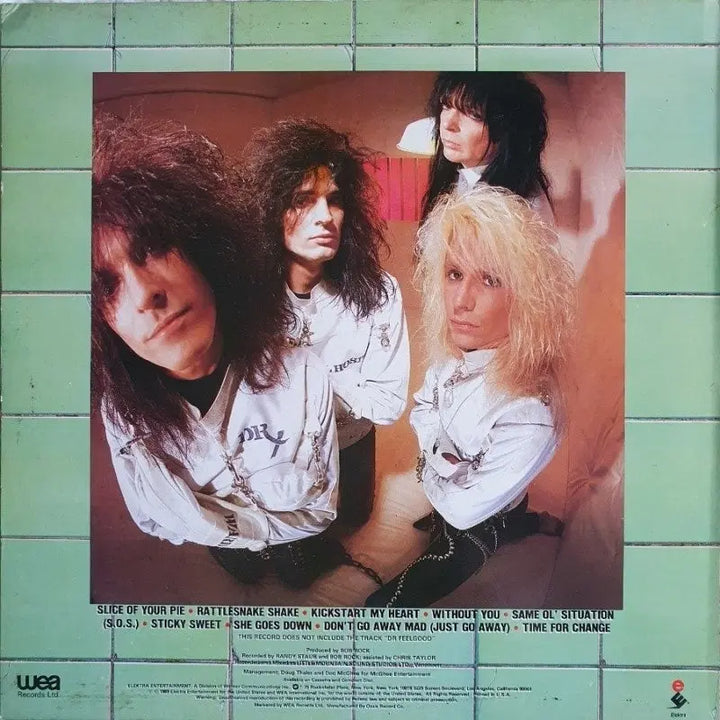 [BUNJANG] Motley Crue Dr. Feelgood LP / MOTLEY CRUE - DR.FEELGOOD LP(직배발매앨범)