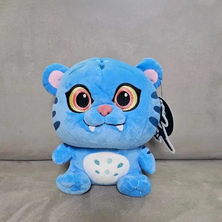 [BUNJANG] K-Purangi KDH Blue Tiger Plush / K-푸랑이 케데헌 더피 파란색 호랑이 봉제 인형 케이팝데몬헌터스