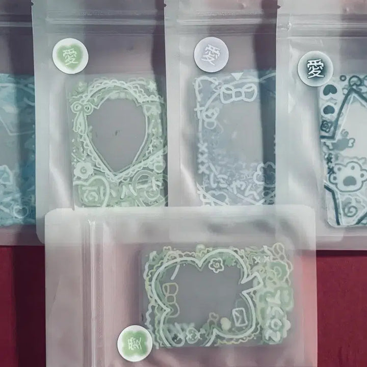 [BUNJANG] Photocard Frame Transparent Photocard Bundle Set / 포카 프레임 투명포카 양도