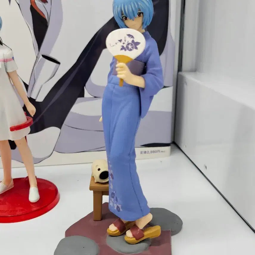 [BUNJANG] Evangelion Ayanami Rei Yukata Portrait Figure / 에반게리온 아야나미 레이 유카타 포트레이트 피규어