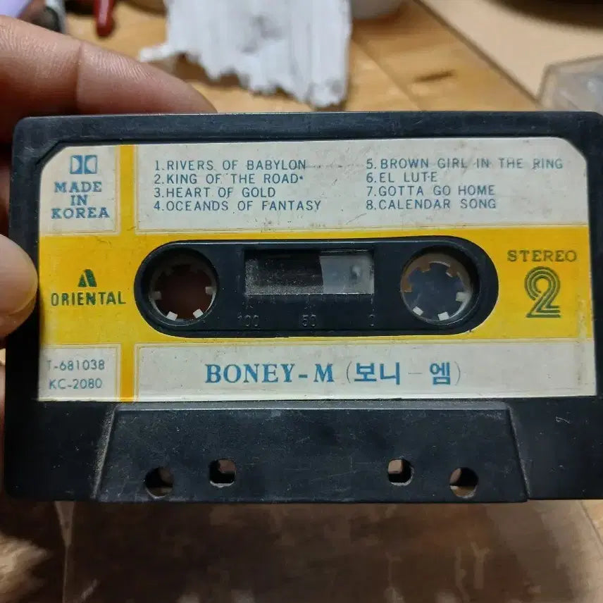 [BUNJANG] Boney-M Cassette Tape Stereo / 보니엠 Boney-M 카세트 테이프 스테레오