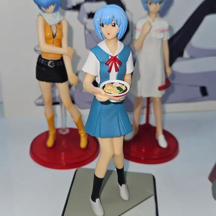[BUNJANG] Evangelion Ayanami Rei Ramen Figure / 에반게리온 아야나미 레이 라멘 피규어
