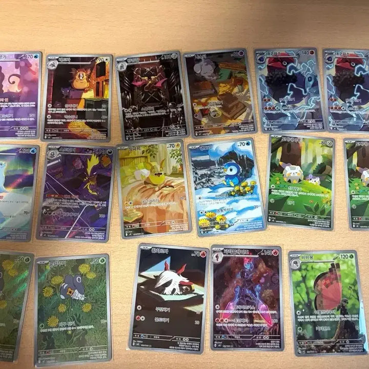 [BUNJANG] Pokemon Card Bundle (SR, AR, RR) / 포켓몬카드 일괄 (SR AR RR)