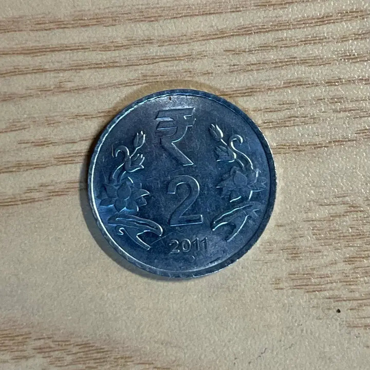 [BUNJANG] India 2011 2 Rupee Coin / 인도 루피 2011년 2루피 동전