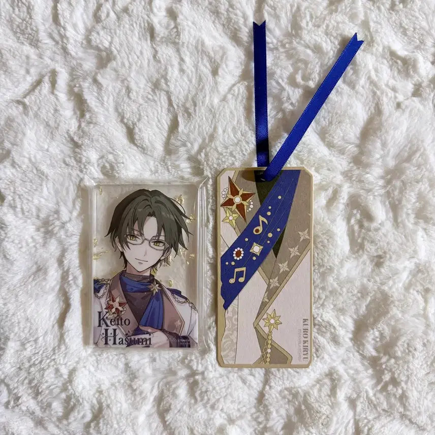[BUNJANG] Ensemble Stars! Momoprint Offline Popup Exclusive Acrylic Block Bookmark Set - Hasumi Keito, Kiryu Kuro (Hongwol) / 앙스타 모펀 16특전 입장특전 아크릴 블럭 책갈피 하스미 케이토 키류 쿠로 홍월 앙상블스타즈 오프라인 팝업
