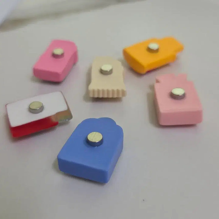 [BUNJANG] Snack Food Miniature Figurine Magnet / 간식 미니어처 음식 피규어 마그넷 자석
