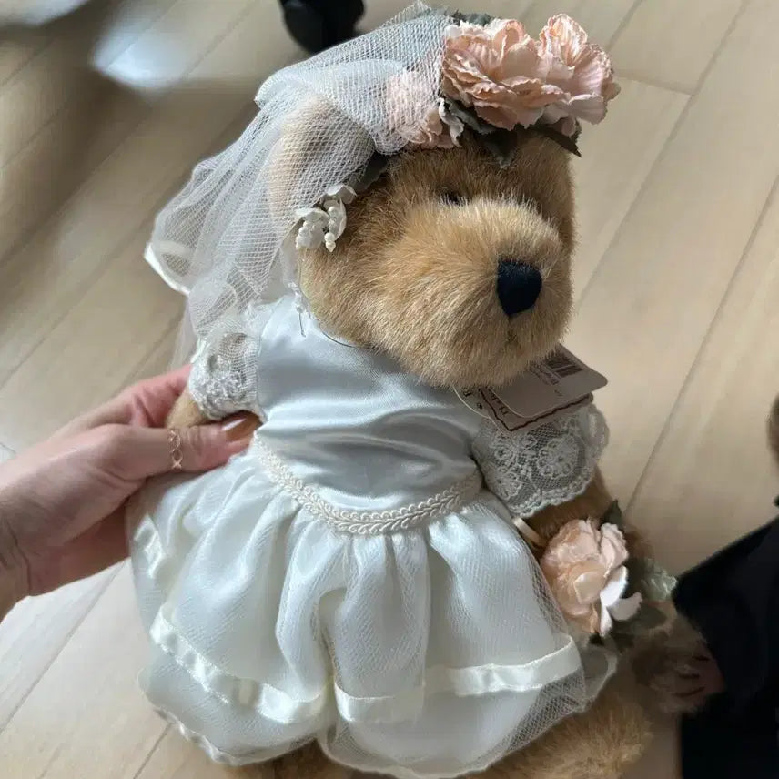 [BUNJANG] Boyds Bears Wedding Couple Plush Dolls / 보이즈베어