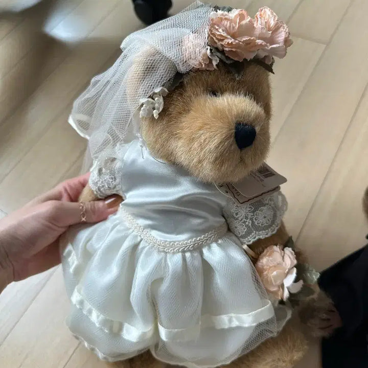 [BUNJANG] Boyds Bears Wedding Couple Plush Dolls / 보이즈베어