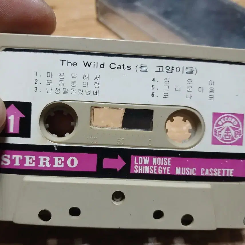 [BUNJANG] The Wild Cats Cassette Tape / 더 와일드 캣츠(들고양이들) 카세트 테이프