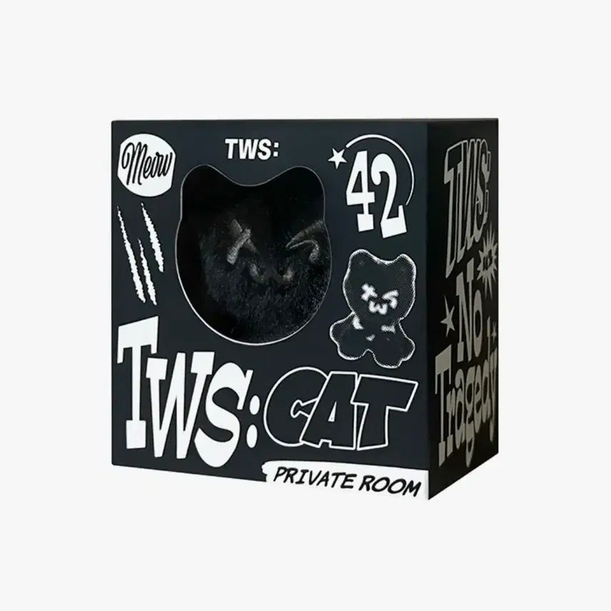 [BUNJANG] TWS Romeo Cat Doll Keychain / 투어스 인형 키링 로미오캣