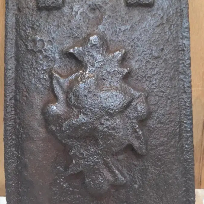 [BUNJANG] Small Cast Iron Bowl with Flame Pattern Lid / 민속품 / 소형 무쇠 불문