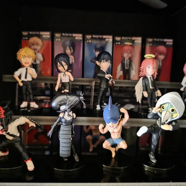 [BUNJANG] Chainsaw Man World Collectable Figure Set (Vol. 1 &amp; 2) / 체인소맨 월드 콜렉터블(월콜) 피규어 1, 2탄 총 10종 개봉품 레제 마키마 등