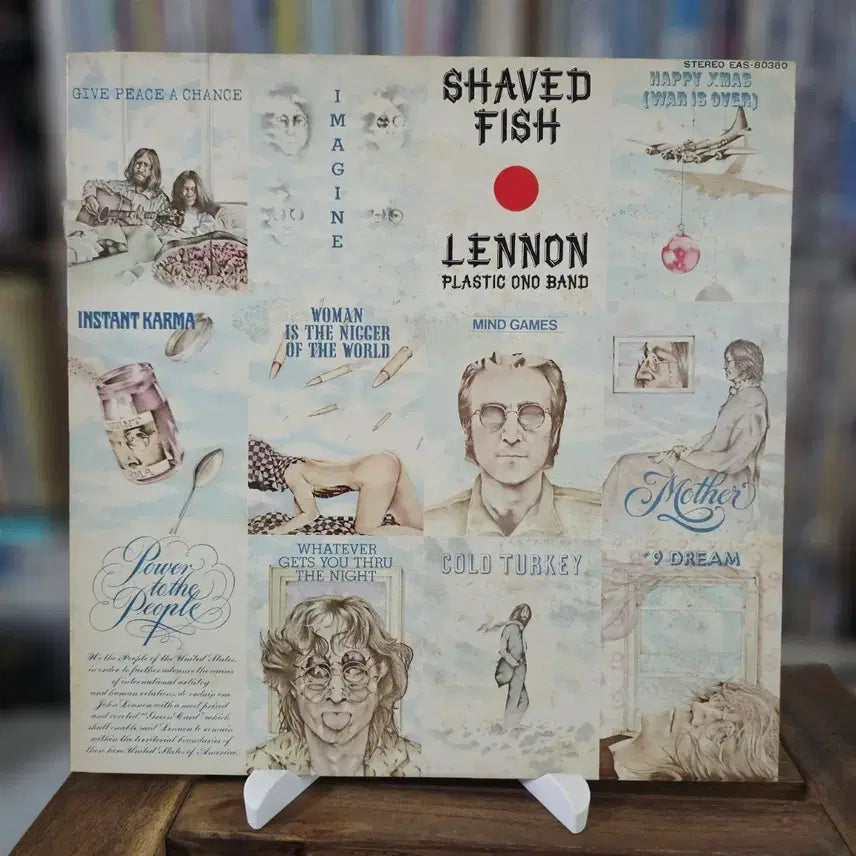 [BUNJANG] John Lennon - Shaved Fish (1975) LP Compilation / (존 레논의 첫 공식 솔로 베스트 앨범, 플라스틱 오노 밴드) John Lennon - Shaved Fish