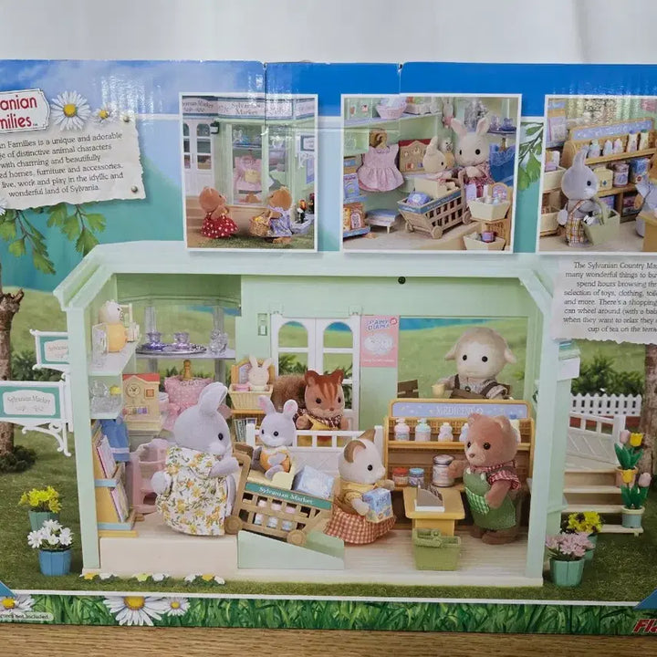 [BUNJANG] Sylvanian Families Mint Market (Country Market) - Opened, Unused / 실바니안 민트마켓(컨트리 마켓) 개봉 미사용품
