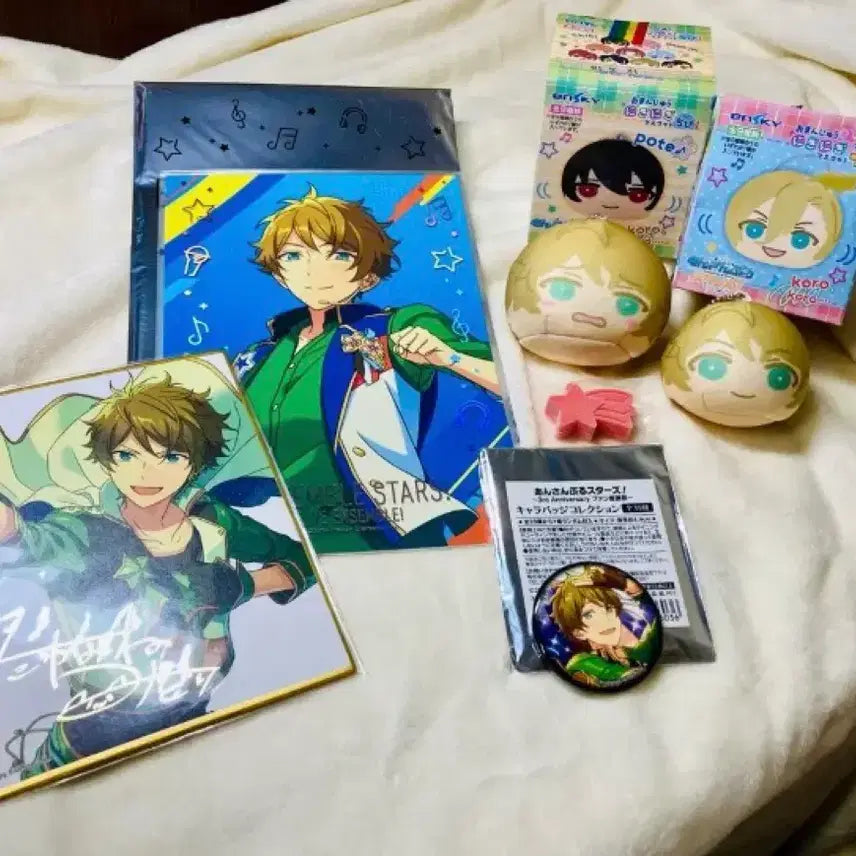 [BUNJANG] Ensemble Stars! Midori Goods Bundle Set (Sealed Included) / [앙스타 탈덕] 미개봉 포함 소장용 미도리 굿즈 일괄