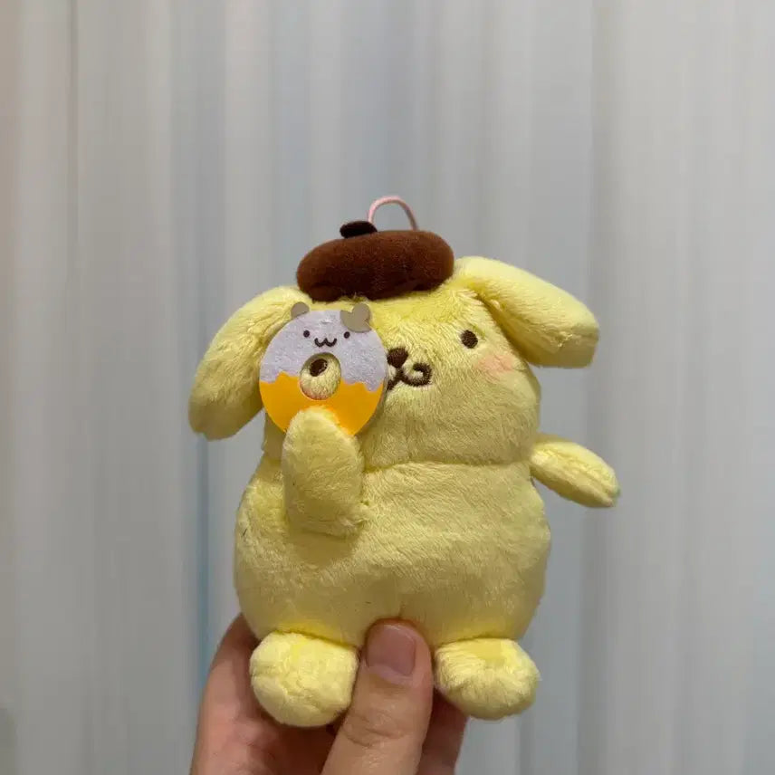 [BUNJANG] Sanrio Pompompurin Classic Doll Mascot / 폼폼푸린 고전인형 폼폼푸린 고전마스코트