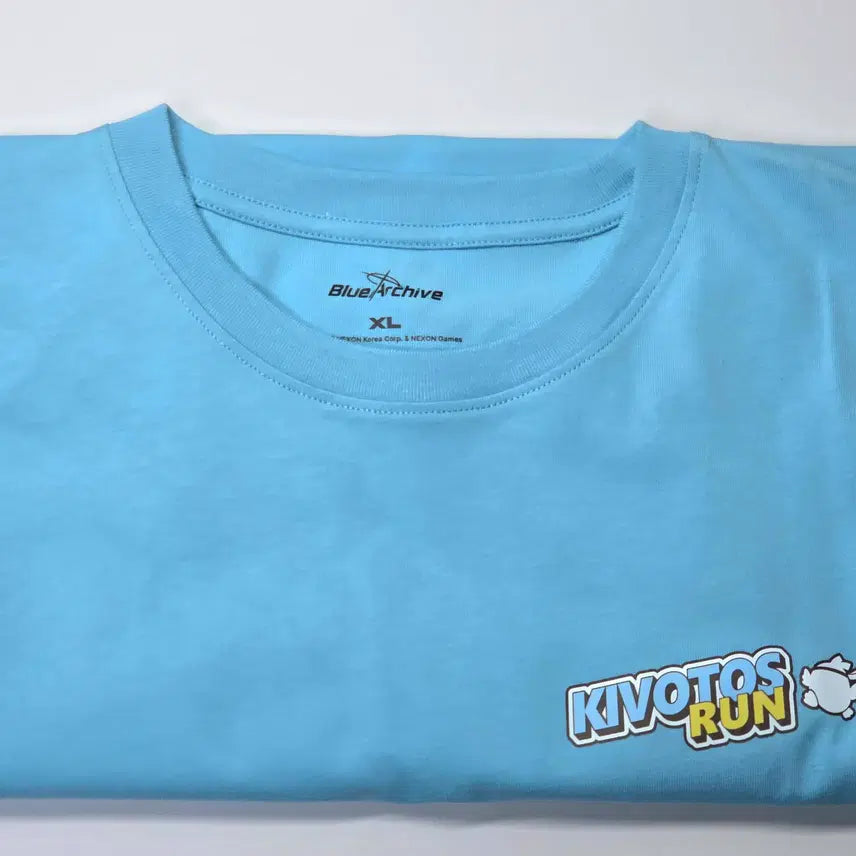 [BUNJANG] Blue Archive Keyboard Run T-Shirt XL / 블루아카이브 키보토스 런 티셔츠 XL 사이즈