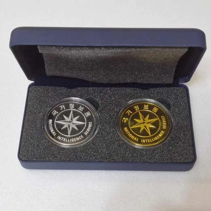 [BUNJANG] National Intelligence Service Commemorative Coin Set / 국정원 기념 코인 세트