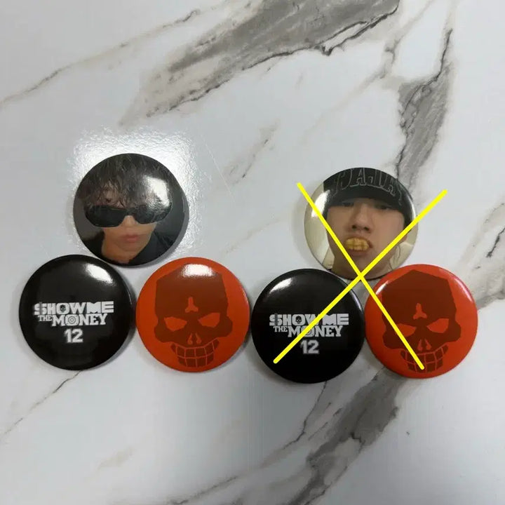[BUNJANG] Show Me The Money Kim Haon Rafsandu Pin Badge / 쇼미더머니 김하온 핀뱃지