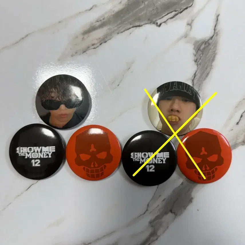 [BUNJANG] Show Me The Money Kim Haon Rafsandu Pin Badge / 쇼미더머니 김하온 핀뱃지