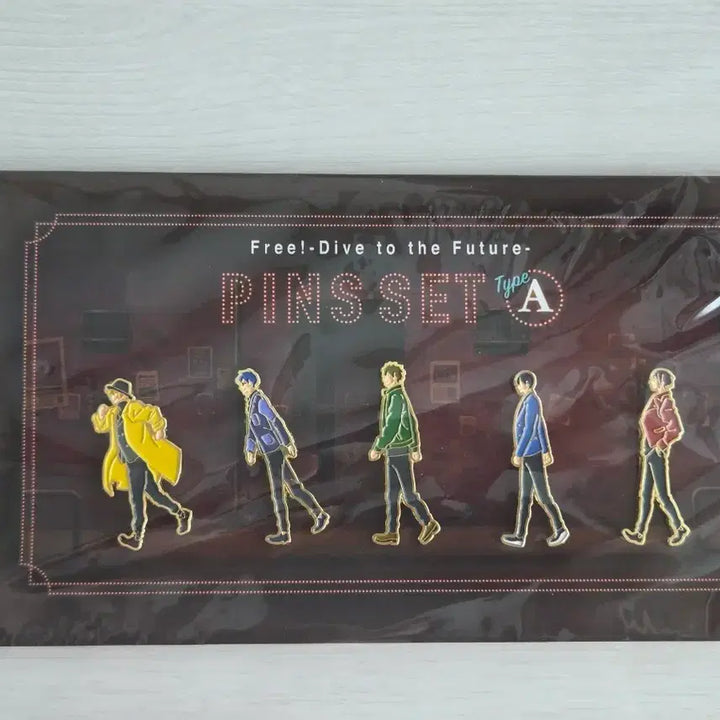 [BUNJANG] Free! Rin Haruka Makoto Rei Nagisa Metal Pin Badge Set / Free! 프리! 금속뱃지 핀 세트 하루카 마코토 린 레이 나기사