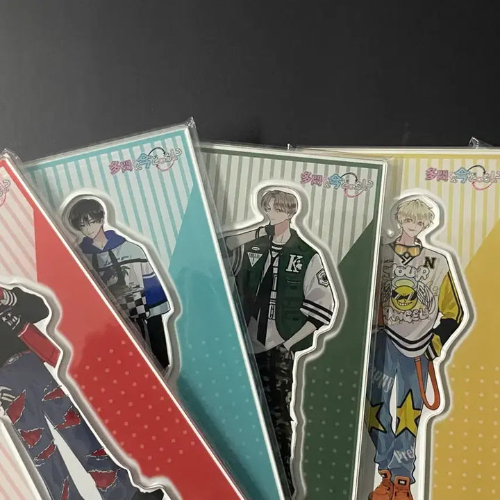 [BUNJANG] TAMON Otori Kaito Natsuki Rintaro Original Art Acrylic Stand / 타몬군지금어느쪽 원화 아크릴 스탠드 타몬 오우리 케이토 나츠키 린타로
