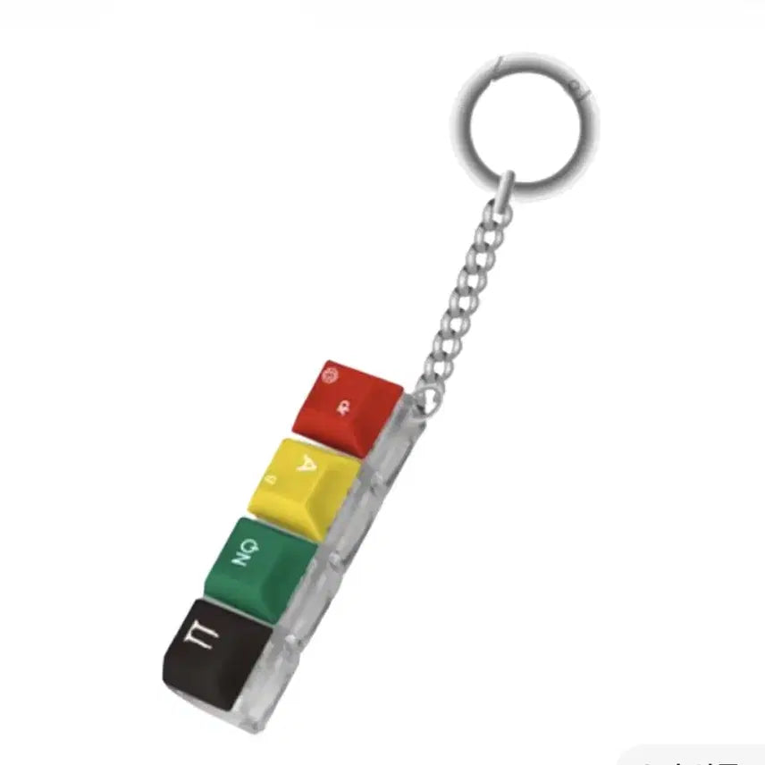 [BUNJANG] G-Dragon (GD) Weavers Mensch Keycap Keyring (Sealed) / 지드래곤 지디 위버멘쉬 키캡 키링 새상품 미개봉