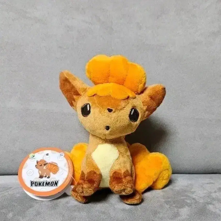 [BUNJANG] Pokemon Vulpix 13cm Plush Keychain / 정품 포켓몬스터 식스테일 13cm 키링 인형