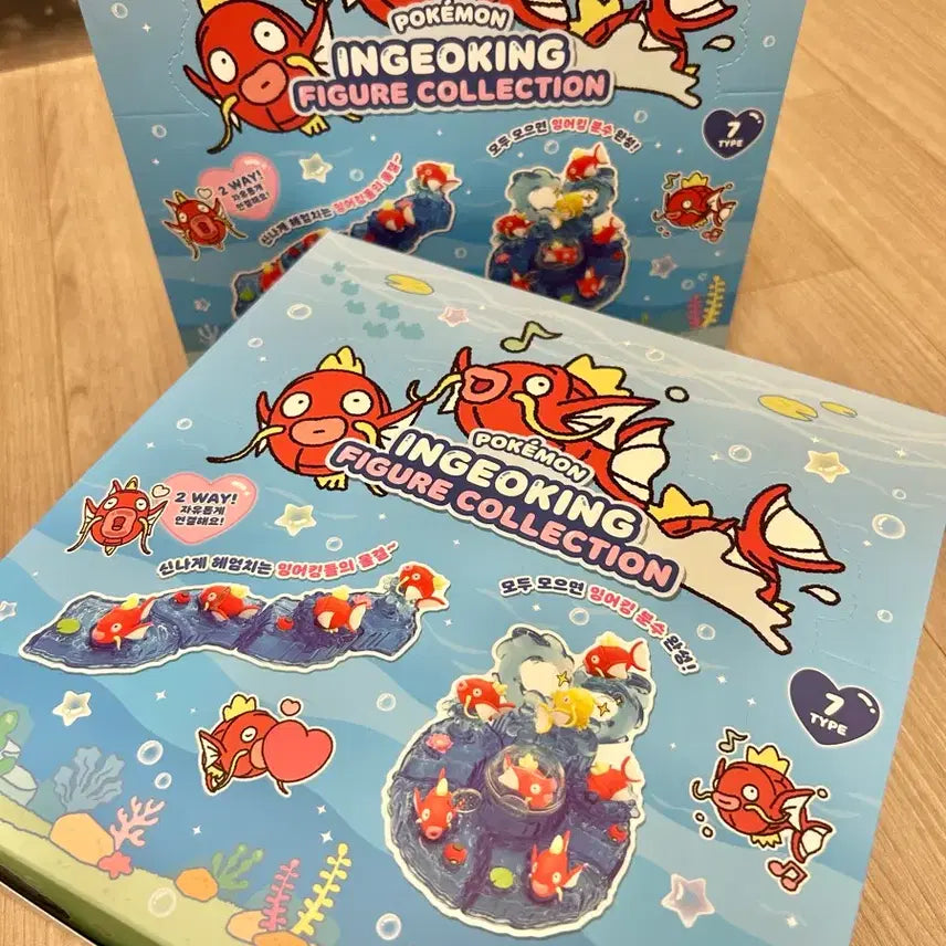 [BUNJANG] Mureungdowon Magikarp Figure Collection (7 Types) / 무릉도원 잉어킹 피규어 컬렉션 (7종)