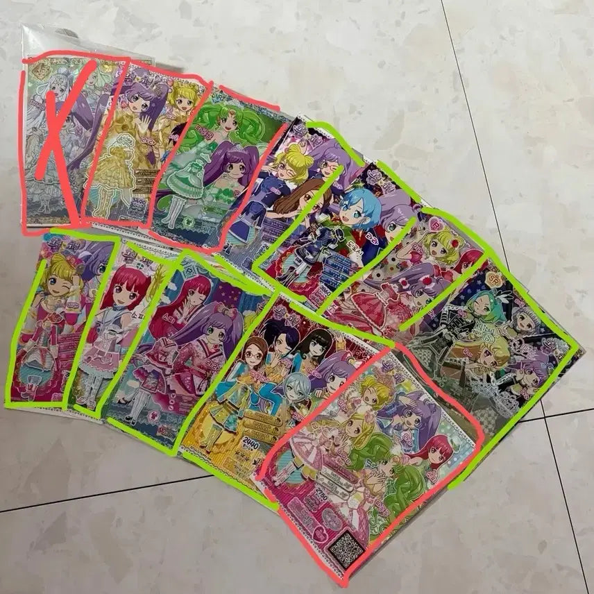[BUNJANG] Pripara Promo Big Ticket Ticket - Juri, LaLa, Faruru / 프리파라 프로모 신급 쥬리,라라,파루루 빅티켓