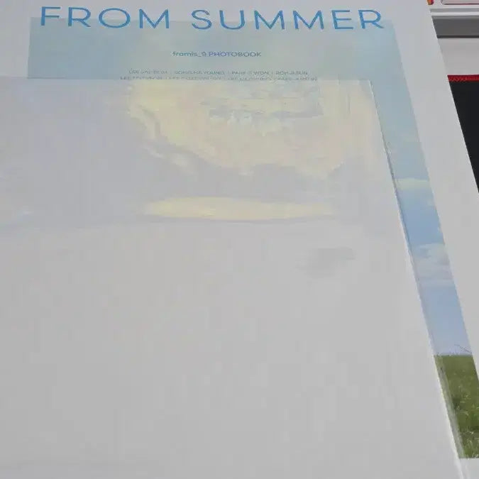 [BUNJANG] fromis_9 From Summer Photobook &amp; Poster Bundle Set / [일괄판매] 프로미스나인 프롬썸머 포토북 및 굿즈판매