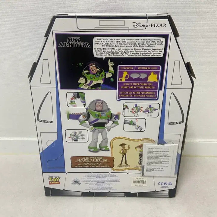 [BUNJANG] Disney Pixar Toy Story Buzz Lightyear Interactive Talking Action Figure / 토이스토리 버즈 라이트이어 인터랙티브 토킹 액션 피규어