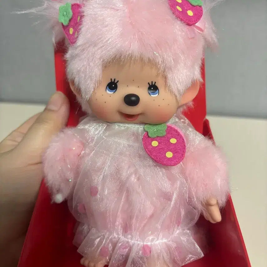 [BUNJANG] Monchhichi Strawberry Plush / 스트로베리 몬치치