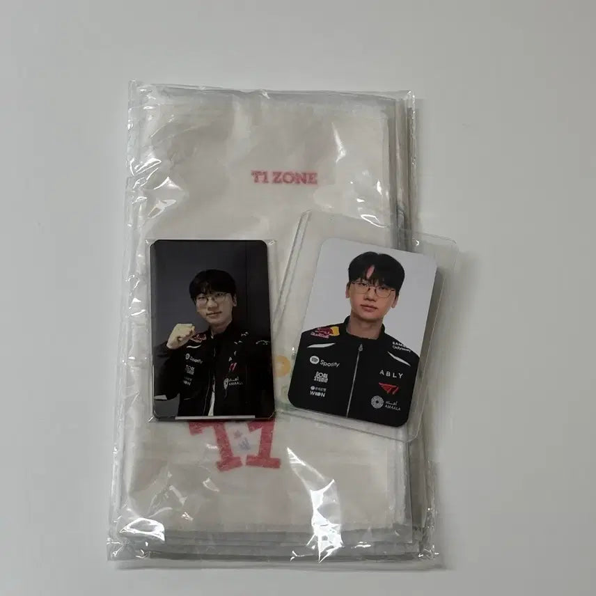 [BUNJANG] T1 LCK Zone Doran Photocard &amp; Slogan Set / lck t1 zone 티원 존 포카+도란포카+슬로건