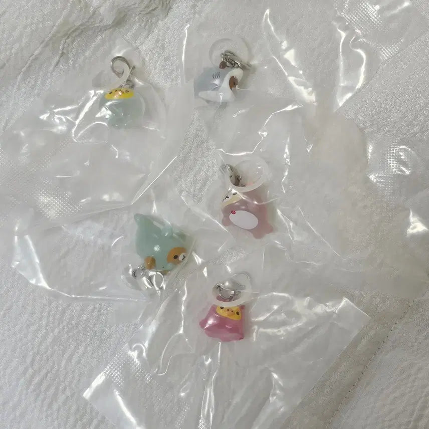 [BUNJANG] Rilakkuma Marine Life Collection Set / (풀세트) 리락쿠마 해양생물 메지루시 코리락쿠마 키이로이토리 코구마